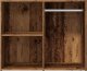 vidaXL Szafka na ubrania Stare drewno 80x40x65 cm Drewno klejone 3
