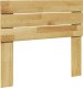vidaXL Zagłówek 75 cm lite drewno dąb 1