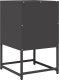 vidaXL Szafka nocna Czarna 36x39x60,5 cm Stal walcowana na zimno 6
