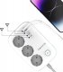 Listwa zasilająca ColorWay Power Socket 3 gniazda 2m Czarny (CW-CHE34PDW) 10