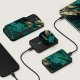 Burga Gunmetal Magnetic Powerbank - magnetyczny powerbank 5000 mAh kompatybilny z MagSafe, kabel USB-C - USB-C w zestawie (emerald pool) 2