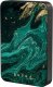 Burga Gunmetal Magnetic Powerbank - magnetyczny powerbank 5000 mAh kompatybilny z MagSafe, kabel USB-C - USB-C w zestawie (emerald pool) 3