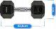 Hantla hexagonalna hex Thunder 10kg 1