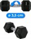 Hantla hexagonalna hex Thunder 10kg 3