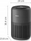 AC0951/13 Oczyszczacz powietrza Philips seria 900 HEPA + filtr 250m/h 65m 2