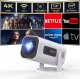 Polocsh P6 Projektor 4K kino domowe 150" rzutnik 1080p Full HD nowy 2024 1