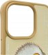 Nimmy iPhone 15 Pro 6.1" case khaki Glasses Cool Dog 3