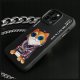 Nimmy case iPhone 15 Pro Max 6.7" black/black Glasses Cool Cat 8