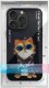 Nimmy case iPhone 15 Pro Max 6.7" black/black Glasses Cool Cat 10