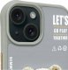 Nimmy iPhone 15 6.1" case gray/grey Cool&Cute 2.0 Bear 3