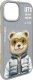 Nimmy iPhone 15 6.1" case gray/grey Cool&Cute 2.0 Bear 6