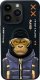 Nimmy case iPhone 15 Pro Max 6.7" black/black Cool&Cute 2.0 Monkey 8