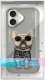 Nimmy iPhone 16 6.1" case gray/gray Glasses Cool Dog 11