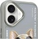 Nimmy iPhone 16 6.1" case gray/gray Glasses Cool Dog 3