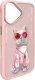 Nimmy iPhone 16 6.1" case pink/pink Glasses Cool Cat 4