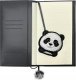 Nimmy Set 2in1 notebook + pen black/black Big Eyed Pet 2.0 Panda 3