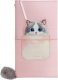 Nimmy Set 2in1 notebook + pen pink/pink Big Eyed Pet 2.0 Cat 1