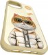 Nimmy case iPhone 15 6.1" khaki Cool&Cute 2.0 Cat 9