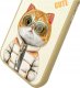 Nimmy case iPhone 15 6.1" khaki Cool&Cute 2.0 Cat 10