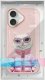 Nimmy iPhone 16 6.1" case pink Cool&Cute 2.0 Cat 11