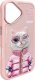 Nimmy iPhone 16 6.1" case pink Cool&Cute 2.0 Cat 3