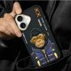 Nimmy case iPhone 16 6.1" black/black Cool&Cute 2.0 Monkey 11