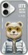 Nimmy iPhone 16 6.1" case gray/grey Cool&Cute 2.0 Bear 1