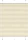 vidaXL Roleta plisowana kremowa 110x150 cm Szerokość tkaniny 109,4cm 1
