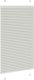 vidaXL Roleta plisowana jasnoszara 70x100 cm Szerokość tkaniny 69,4 cm 4