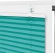 vidaXL Roleta plisowana Zielony Benzyna 75x150 cm Szerokość tkaniny 8