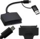 Konwerter USB lub USB-C 3.0 do SATA - Adapter dysku zewnętrznego 2,5" HDD 1