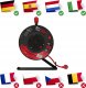 PVC Extension Cord Reel- 4 sockets, 25m, 1,5mm2 SCHUKO 6