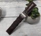 Skórzany pasek do zegarka Atlantic 21 mm BR-21 9579 brązowy . 3
