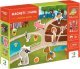 GRA MAGNETYCZNA "FARMA" MEGA ZESTAW TABLICA MAGNETYCZNA 44 ELEMENTY MAGNESY 7