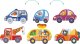 GRA MAGNETYCZNA EDUKACYJNA "TRANSPORT" 36 MAGNESÓW TABLICA MAGNETYCZNA 5