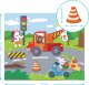GRA MAGNETYCZNA EDUKACYJNA "TRANSPORT" 36 MAGNESÓW TABLICA MAGNETYCZNA 7