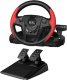 Kierownica Genius GX Gaming SpeedMaster, kierownica z pedałami i dźwignią zmiany biegłw, 13przycisk, USB, czerwono-czarny 1