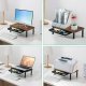 Podstawka z półką pod monitor laptop HAJNAN rustic+ szuflada 2
