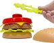 Duży Zestaw Imitacje Jedzenia Frytki Burger Gofry Napój Sztućce 32 Elementy 3