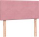 vidaXL Łóżko kontynentalne z materacem, różowe, 80x220 cm 7