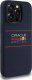 Red Bull RBHMP15X24SIHSRV iPhone 15 Pro Max 6.7" Hard Case Navy Silicone Horizontal Logo MagSafe 4