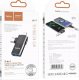 HOCO Adapter OTG Typ C (Męski) / Lightning (Męski) Do USB A (Żeński) 2w1 UA17 Czarny 9