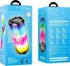 HOCO Głośnik Bluetooth HC8 Czarny Przenośny LED RGB 1800 mAh 10W 4