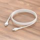 Kabel USB Hoco X37 USB-C do USB-C PD 60W 1 m Biały 6