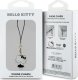 Hello Kitty zawieszka HKCPMKK Phone       Strap czarny/black Charm Kitty Cute 2