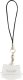 Hello Kitty zawieszka HKCPMKHK Phone      Strap czarny/black Charm Kitty Head 1