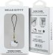 Hello Kitty zawieszka HKCPMKHK Phone      Strap czarny/black Charm Kitty Head 2