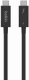 Kabel USB Belkin USB-C - USB-C 1 m Czarny (INZ003bt1MBK) 1
