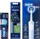 Szczoteczka Oral-B Vitality Pro D103 Blue + 2 dodatkowe końcowki + pasta do zębów 75ml 2