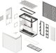 HAVN HS 420 PC-Gehuse, Midi-Tower, E-ATX, Tempered Glass - wei 6